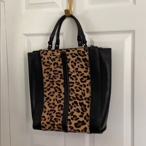 Zara Leopard Handbag with Strap